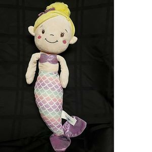 Mermaid Yellow Hug Fun Stuffed Toy Plush 18"